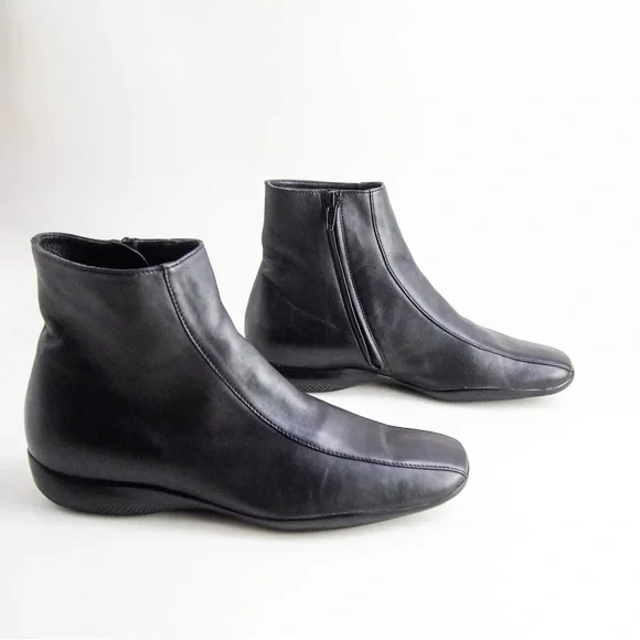 Prada Black Ankle Boots - Picture 4 of 8